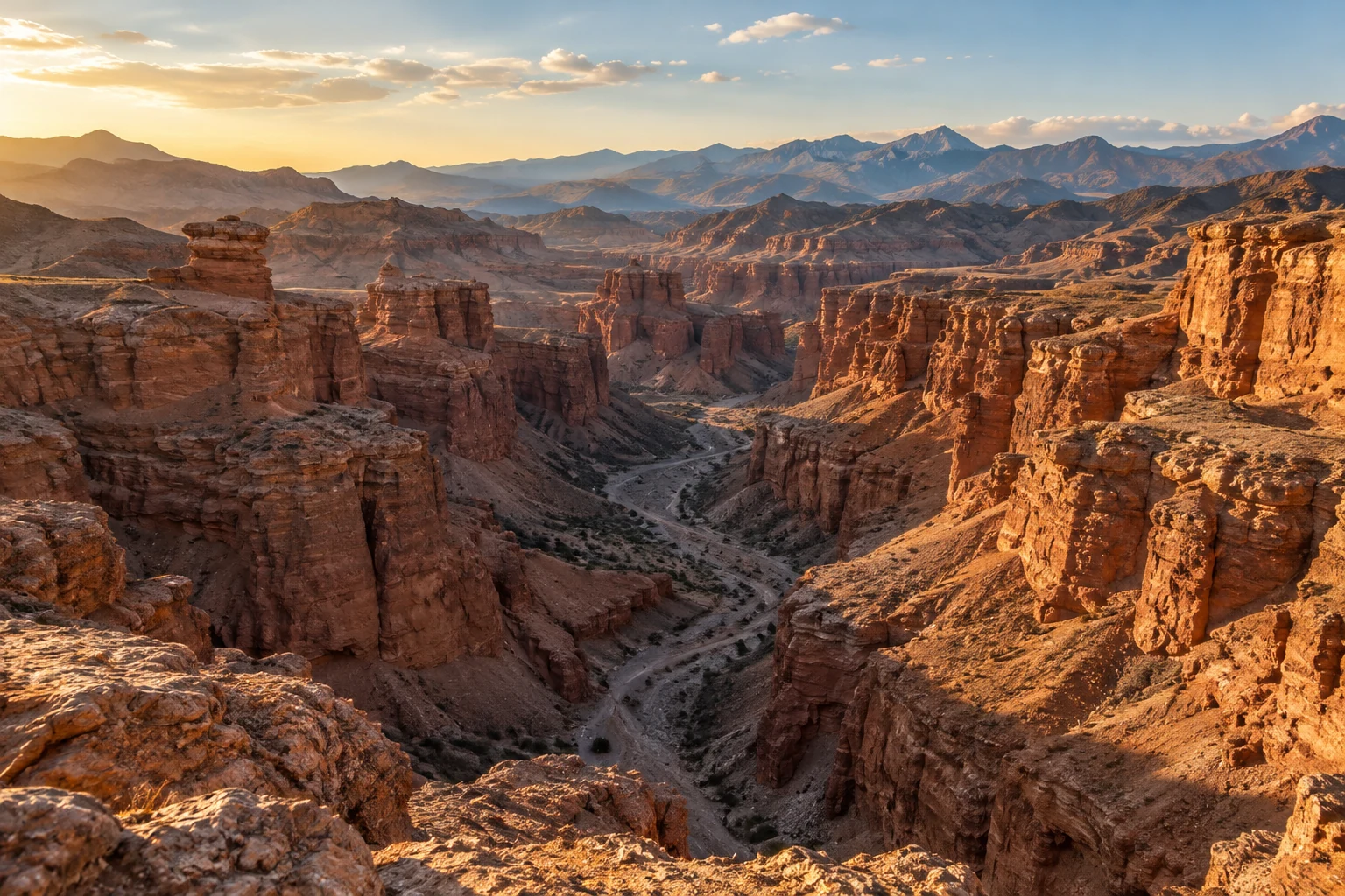 Beyond Almaty: canyons, lakes & dunes